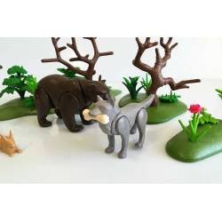 Playmobil escenario de bosque