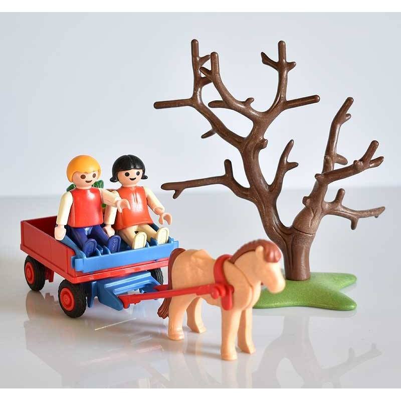 Playmobil Carro con Pony