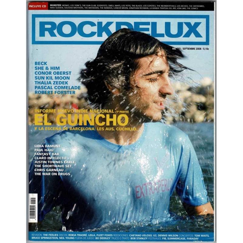 Rockdelux No. 265. Septiembre 2008. El Guincho. Beck. Thalia Zedek