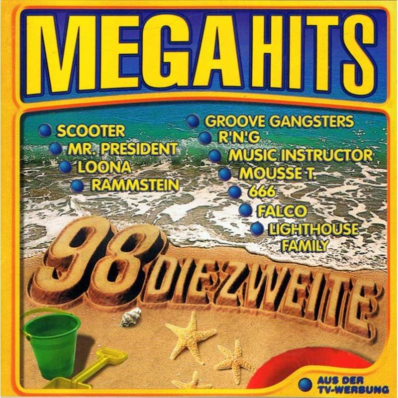 Mega Hits 98 Die Zweite. 2 x CD