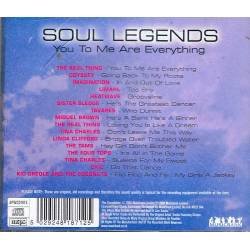 Soul Legends - You To Me Are Everything. CD