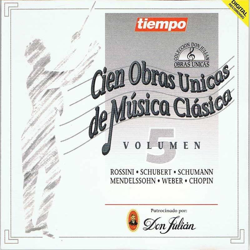Cien Obras Unicas de Música Clásica Vol. 5. CD