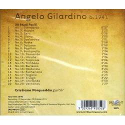 Cristiano Porqueddu - Gilardino 20 Studi Facili for guitar. CD