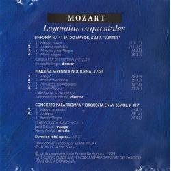 Mozart - Leyendas Orquestales Nº 2. The Classical Collection. CD