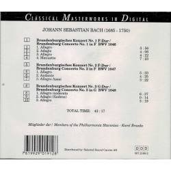 Johann Sebastian Bach - Brandenburg Concertos. CD