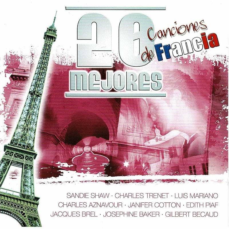 20 mejores canciones de Francia. CD