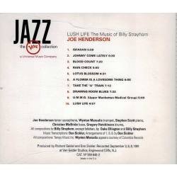 Joe Henderson - Lush Life. Jazz The Verve Collection. CD