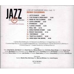 Benny Goodman - Live at Carnegie Hall Vol. 1. CD