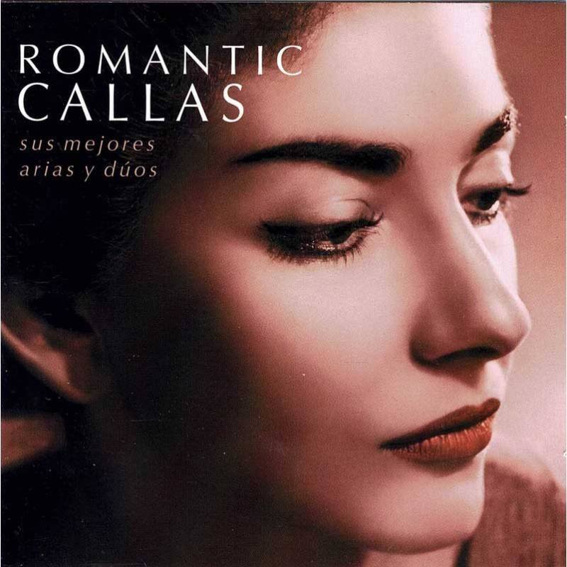 Maria Callas - Romantic Callas. Sus mejores arias y duos. 2  x CD