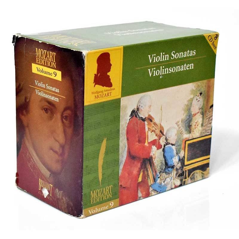 Mozart Edition Vol. 9 - Violin Sonatas. Box 8 x CD