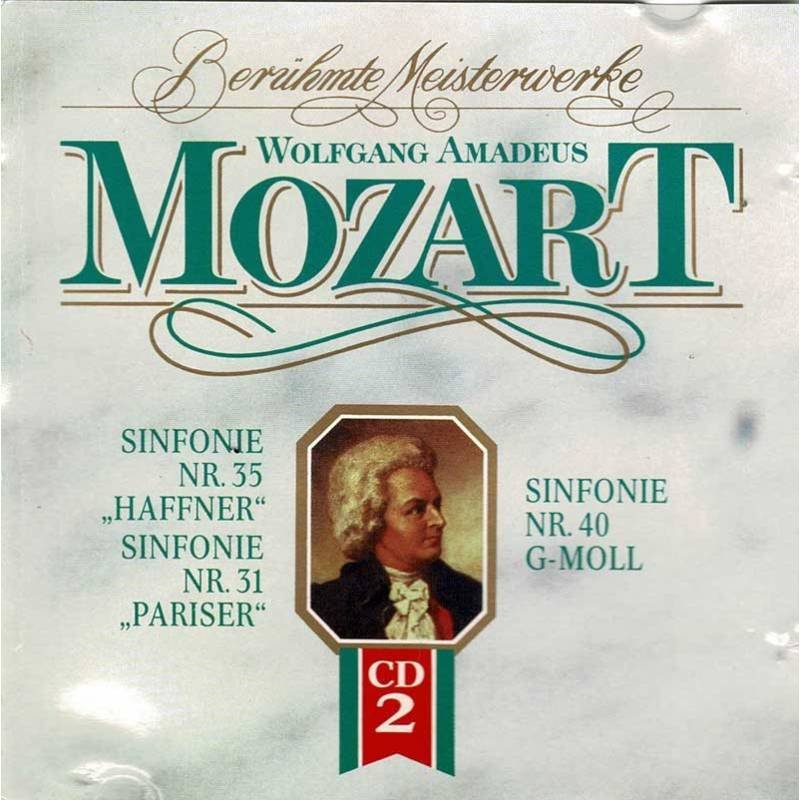 Wolfgang Amadeus Mozart - Sinfonie No. 35 + Sinfonie No. 40 Vol. 2. CD