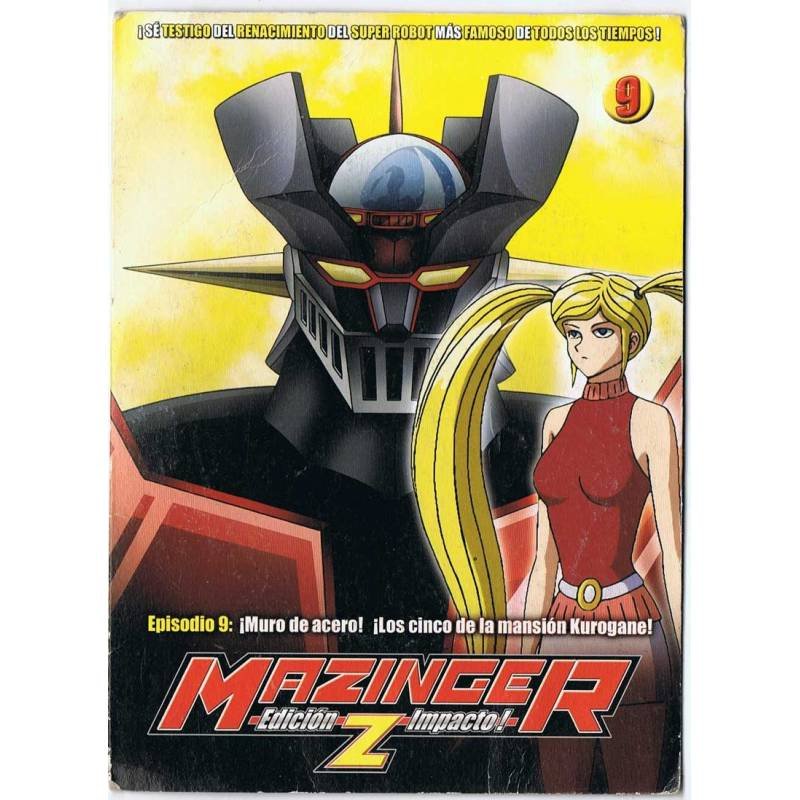 Mazinger Z Episodio 9. Muro de acero. Los cinco de la mansión Kurogane