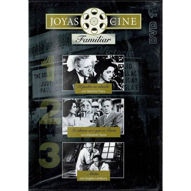 Joyas del Cine DVD 1 Familiar. El padre es abuelo. La última vez que vi París. Motín