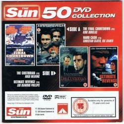 The Final Countdown, Hard Cash, The Custodian, Ultimate Revenge. DVD