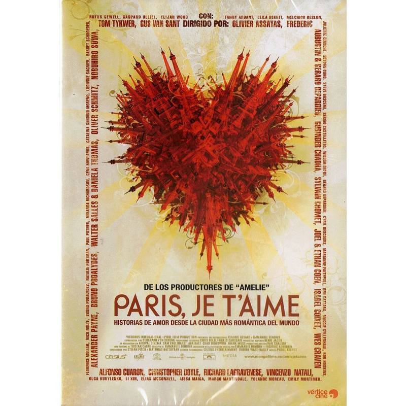 Paris, Je T'Aime. DVD