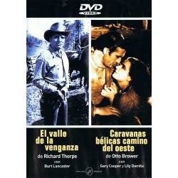 El Valle de la Venganza + Caravanas bélicas camino del Oeste. DVD