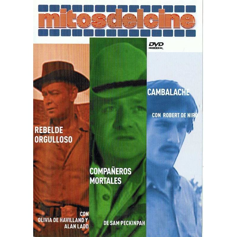 Rebelde Orgulloso. Compañeros Mortales. Cambalache. Mitos del Cine. DVD