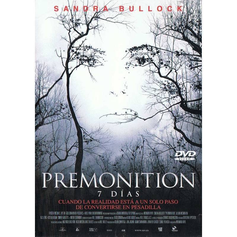 Premonition 7 Días. Sandra Bullock. DVD