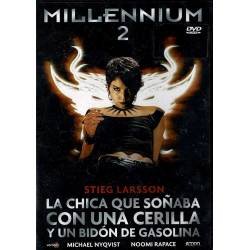 Millennium 2. La chica que soñaba con una cerilla y un bidón de gasolina. DVD