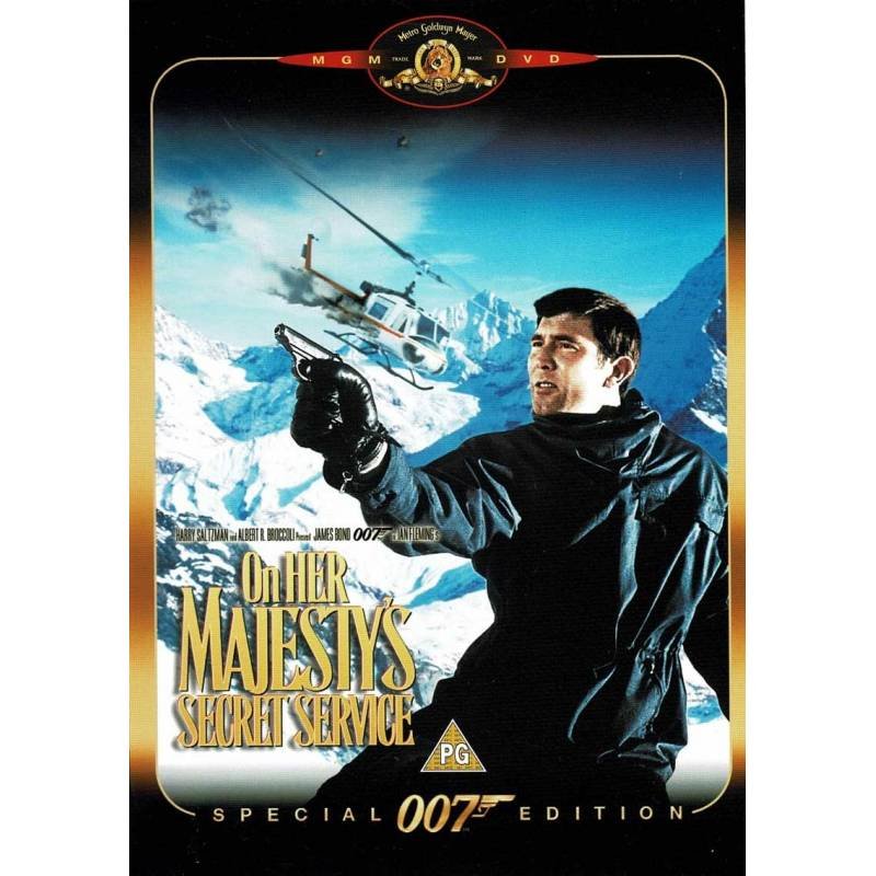 James Bond. On her majesty's secret service. Special 007 Edition. DVD