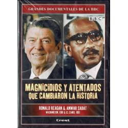 Magnicidios y atentados que cambiaron la historia. Reagan & Sadat. DVD