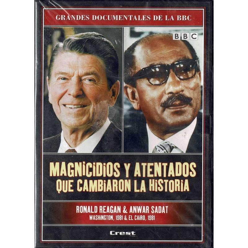 Magnicidios y atentados que cambiaron la historia. Reagan & Sadat. DVD