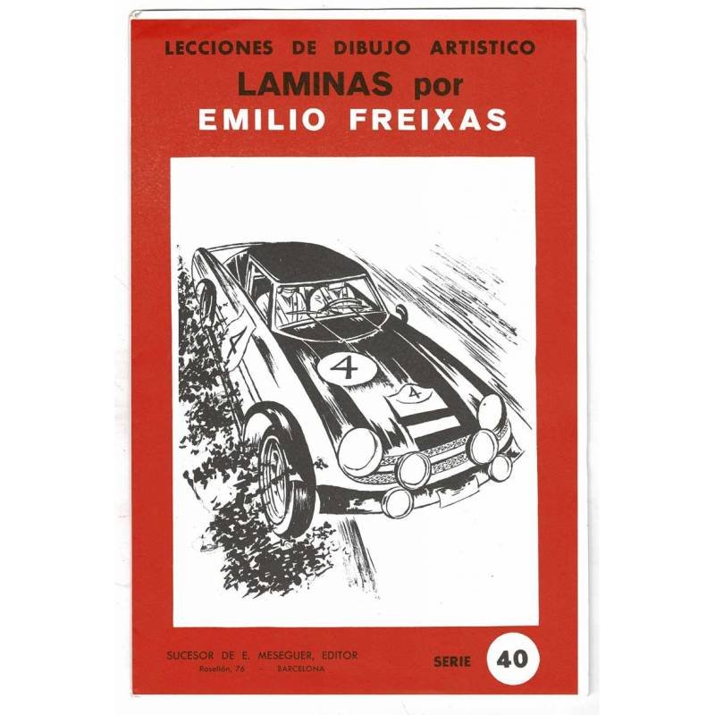 Lecciones de Dibujo Artístico. Láminas por Emilio Freixas Serie 40