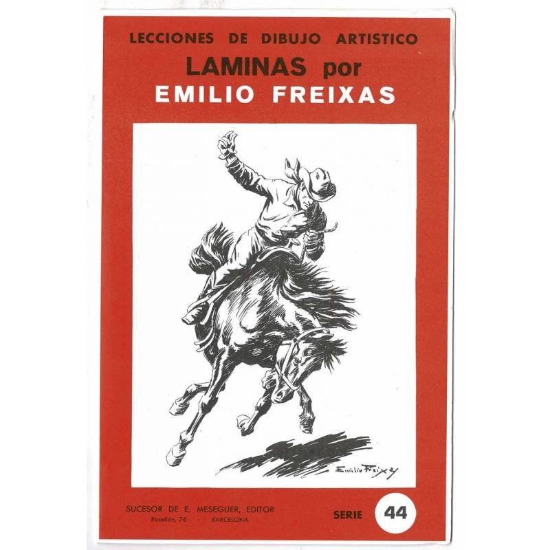 Lecciones de Dibujo Artístico. Láminas por Emilio Freixas Serie 44