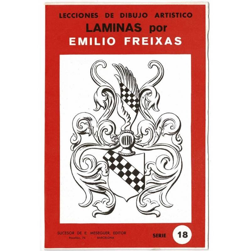 Lecciones de Dibujo Artístico. Láminas por Emilio Freixas Serie 18