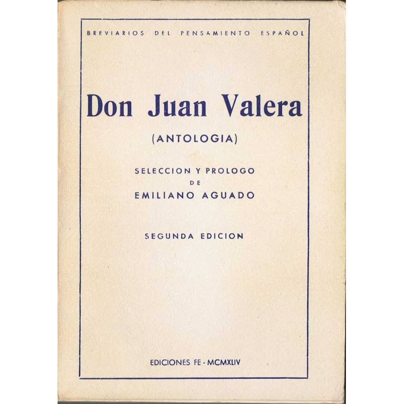 Don Juan Valera (antología) - Emiliano Aguado