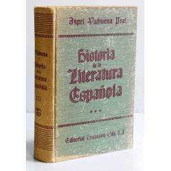 Historia de la Literatura Española. 3 tomos