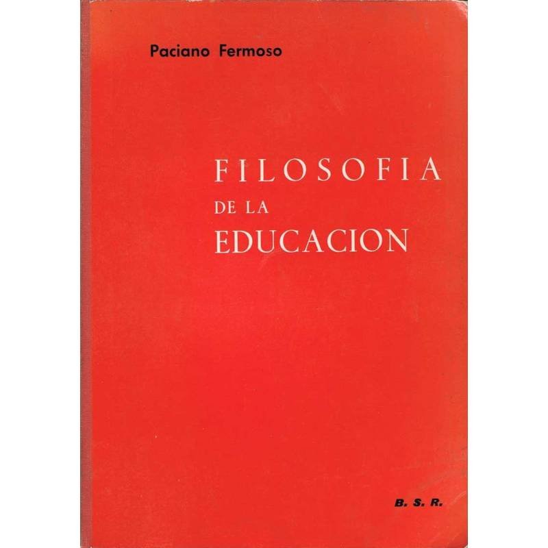 Filosofía de la Educación