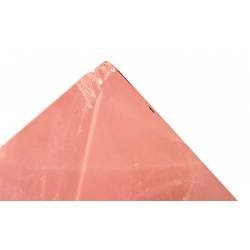 Pirámide de Cuarzo Rosa 51 mm. de base (punta rota)