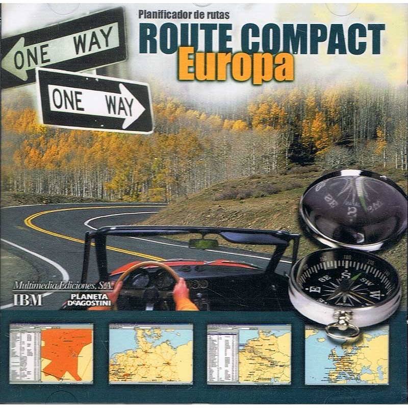 Route Compact Europa. Planificador de rutas. PC