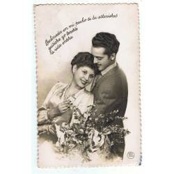 Foto Postal Romántica Años 50