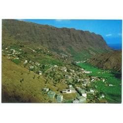 Postal Gomera. Hermigua. Vista general Nº 9