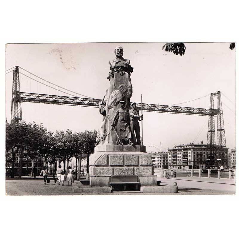 Postal Vizcaya - Portugalete - Monumento a D. Victor Chávarri - Nº 28
