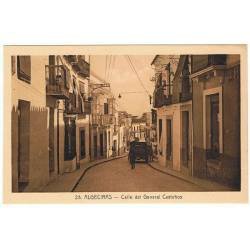 Postal Cádiz. Algeciras. Calle del General Castaños No. 28