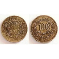 Moneda Túnez 100 Millimes 2008