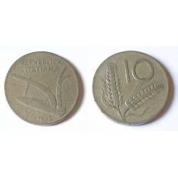 Moneda Italia 10 Liras 1953