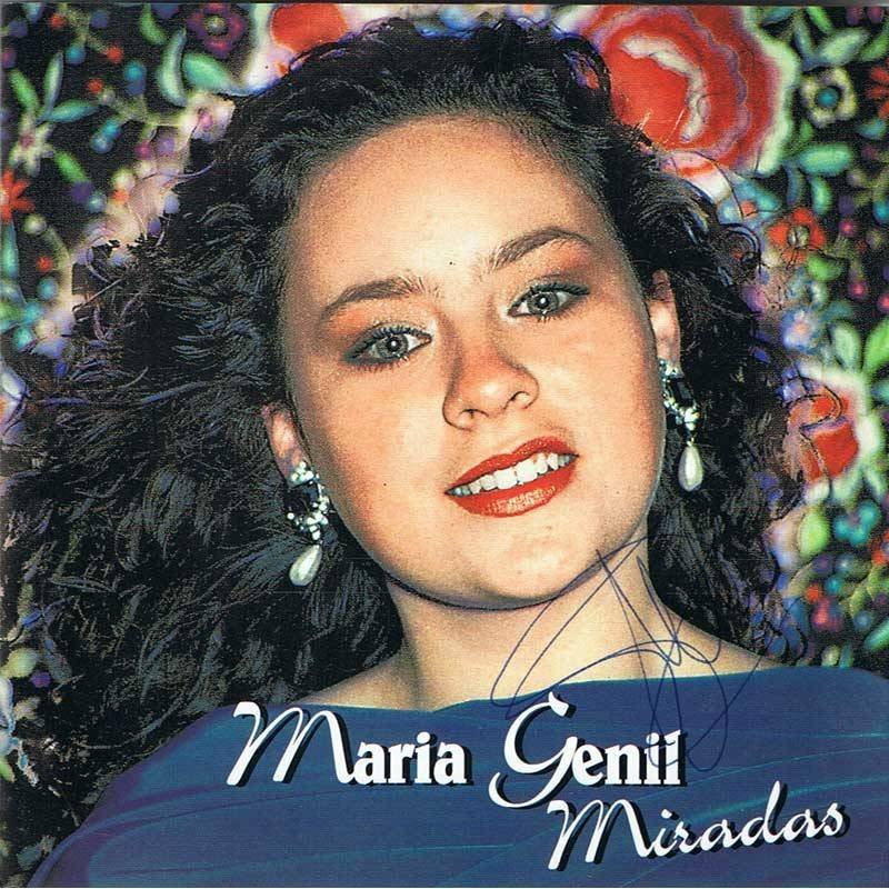 María Genil - Miradas (dedicado por la artista)