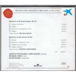 Mozart - Quintetos con Viola K 174 y 516. Auditorium II. CD