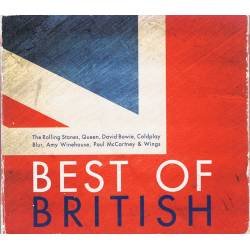 Best of British. Queen, Rolling Stones, The Who, Black Sabbath, Coldplay... Estuche con 3 CDs