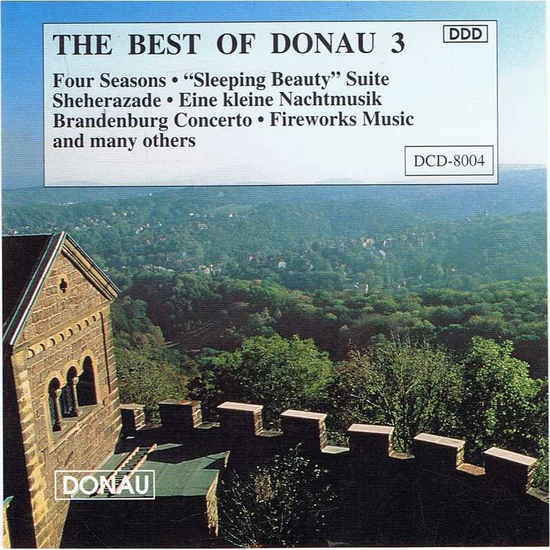 The Best of Donau 3. Beethoven, Chopin, Vivaldi, Mozart, Bach, Strauss, etc. CD