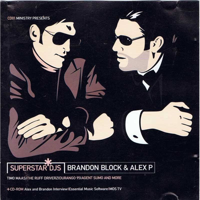 Brandon Block & Alex P. - Superstars Djs. CD