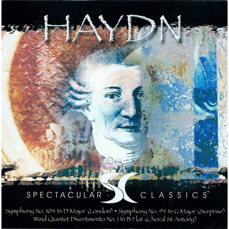 Haydn - Symphony Nº 104, Nº 94, Wind Quintet Divertimento. CD