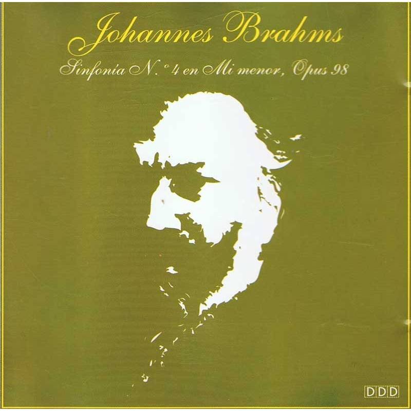 Johannes Brahms - Sinfonía Nº 4 en Mi menor, Opus 98. CD