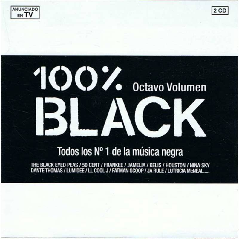 100% Black - Todos los Nº 1 de la música negra. Octavo Volumen. 2 CDs