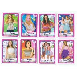 Lote de 19 trading cards cromos de Violetta