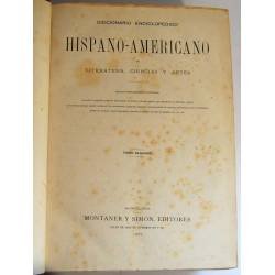Diccionario Enciclopédico Hispano Americano de Literatura, Ciencias y Artes. Tomo II (AM-AZ)